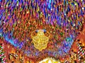 Colorful celling