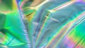 FANNING FOLDS - COLORFUL CELLOPHANE