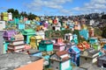 Colorful Cemetery in Chichicastenango Guatemala