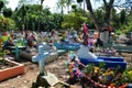 Colorful cemetery, El Salvador