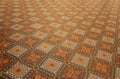 A colorful ceramic tile floor Royalty Free Stock Photo