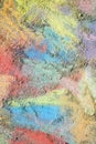 Colorful Chalk Background Royalty Free Stock Photo