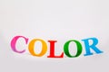 colorful character of the word color