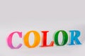 colorful character of the word color