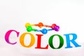 colorful character of the word color