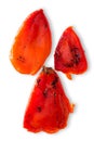 Colorful charred roasted red sweet pepper Royalty Free Stock Photo