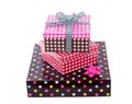 Colorful and cheerful gift boxes