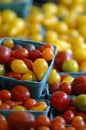 Colorful cherry tomatoes