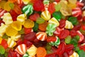 Colorful chewing jelly marmalade candy