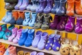 Colorful child felt boots for sale