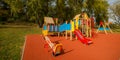 colorful children playground Royalty Free Stock Photo