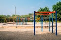 Colorful children playground park in Udaipur, India Royalty Free Stock Photo