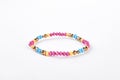 Colorful childrens bracelet for girls.