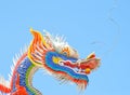 Colorful Chinese dragon Royalty Free Stock Photo