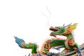 Colorful Chinese dragon Royalty Free Stock Photo