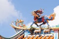 Colorful Chinese dragon-headed kirin Royalty Free Stock Photo