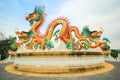 Colorful Chinese dragon Royalty Free Stock Photo