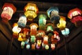 Colorful Chinese lanterns