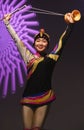 Colorful Chinese Troupe Performer at 2019 Florida State Fair