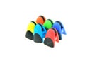 Colorful chip bag clips Royalty Free Stock Photo