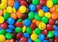 Colorful chocolate balls Royalty Free Stock Photo