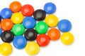 Colorful chocolate button candies Royalty Free Stock Photo