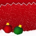 Colorful christmas balls. Set of realistic decorations Royalty Free Stock Photo