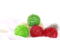 Colorful Christmas balls