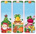 Colorful Christmas banners series Royalty Free Stock Photo