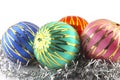 Colorful Christmas baubles for christmas