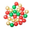 Colorful Christmas candies i Royalty Free Stock Photo