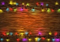 Colorful Christmas LED Light Royalty Free Stock Photo