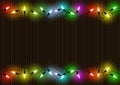 Colorful Christmas Lights Background Royalty Free Stock Photo