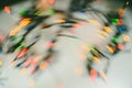 Colorful Christmas Lights Bokeh Royalty Free Stock Photo