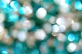 Colorful Christmas lights bokeh for background material Royalty Free Stock Photo