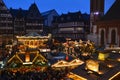 Christmas Market in Frankfurt Germany