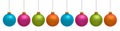 Colorful Christmas Ornaments