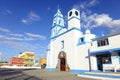 Colorful Church, Mexico Royalty Free Stock Photo