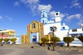 Colorful Church, Mexico Royalty Free Stock Photo