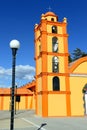 Colorful Church, Mexico Royalty Free Stock Photo