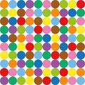 Colorful Circle Pattern Background Hundred Balls