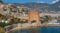 The colorful city of Alanya, Turkey Royalty Free Stock Photo