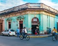 Colorful city scene in Managua Nicaragua Royalty Free Stock Photo