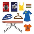 Colorful cleaning clothes images