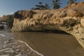 Colorful cliffs on the beach - Sunrise