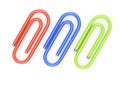 Colorful clips Royalty Free Stock Photo