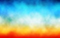 Colorful cloud background