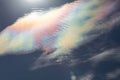 Colorful cloud iridescence