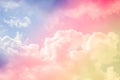 Colorful Cloud and sky abstract background Royalty Free Stock Photo