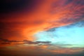 Colorful clouds